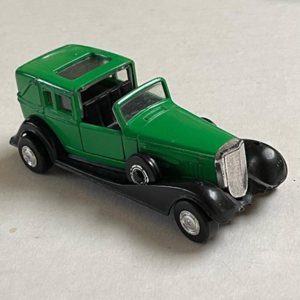 Green‎ Metallic Convertible Classic Caddy Car Vehicle Kids Toy Collectible Gift